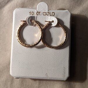 10K Hoop Earrings